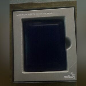 Bellroy Note sleeve new 2025 edition magnetic closure.   Retail price $170